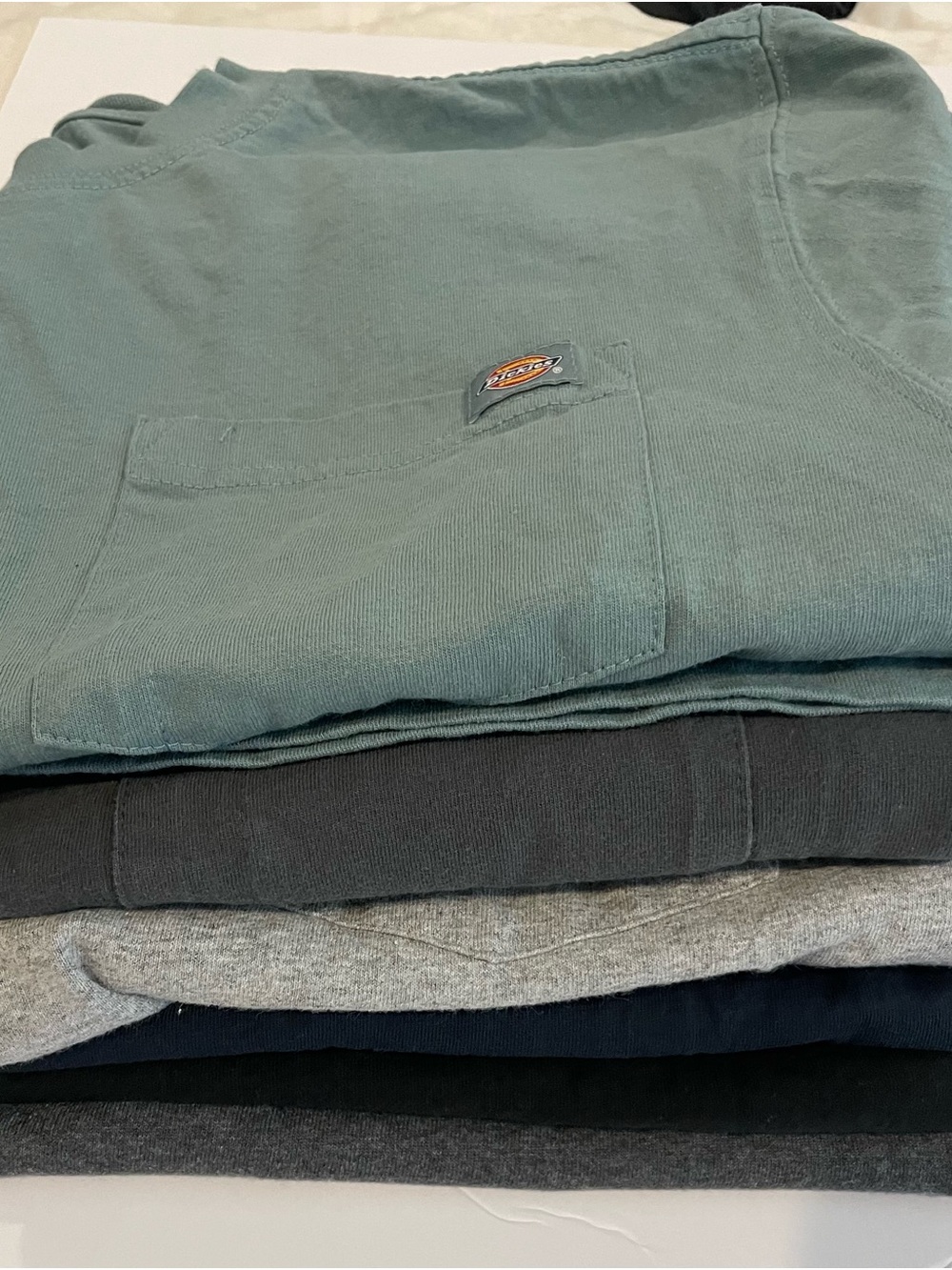 Dickies Men’s Medium Pocket T-Shirt Lot of 6 Assorted Colors Workwear